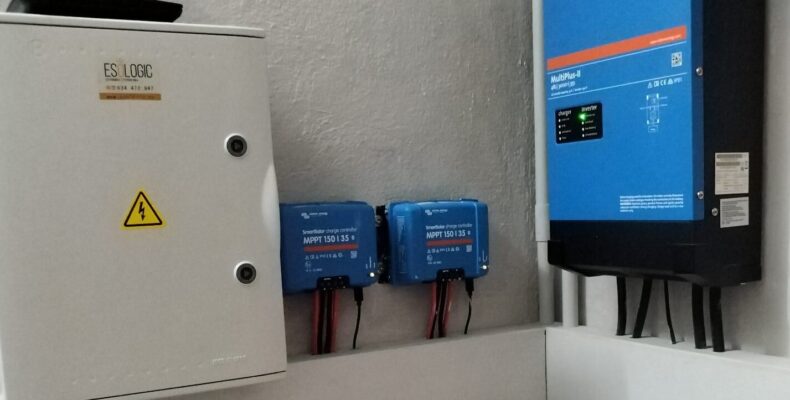 Instalación aislada en Cardeñajimeno (Burgos).